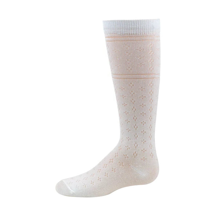 Zubii Openwork Texture Modal Knee Sock 1018
