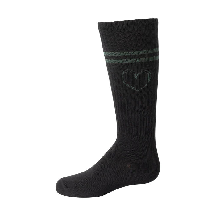Zubii Sketch Heart Knee Sock 1132