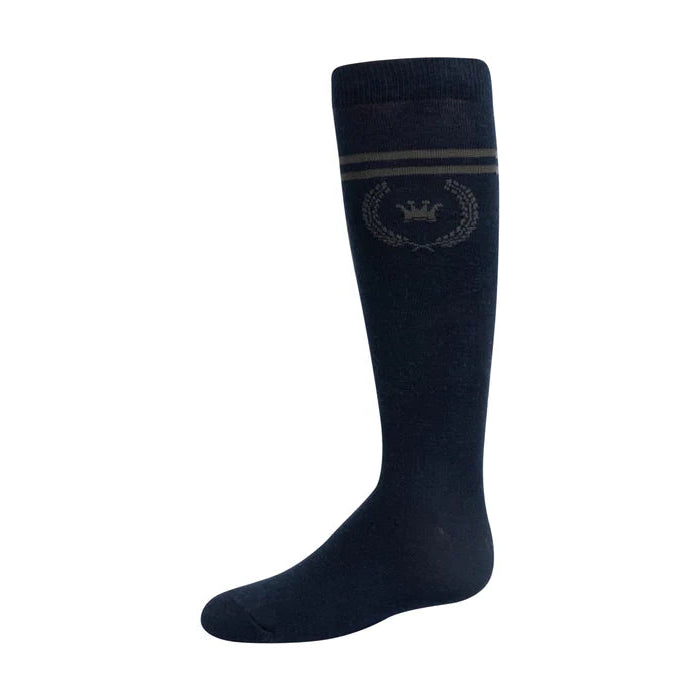 Zubii Emblem Stripe Knee Sock 1142