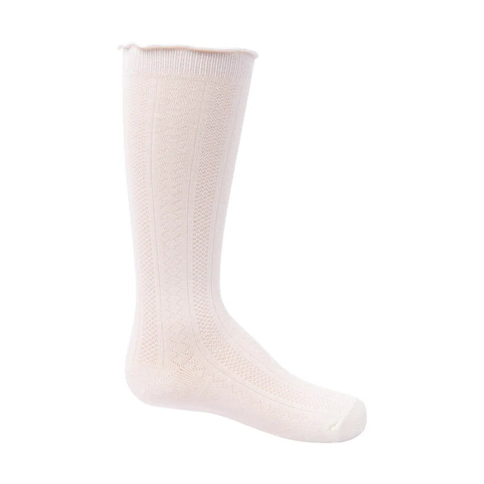 Zubii Pattern Textured Modal Knee