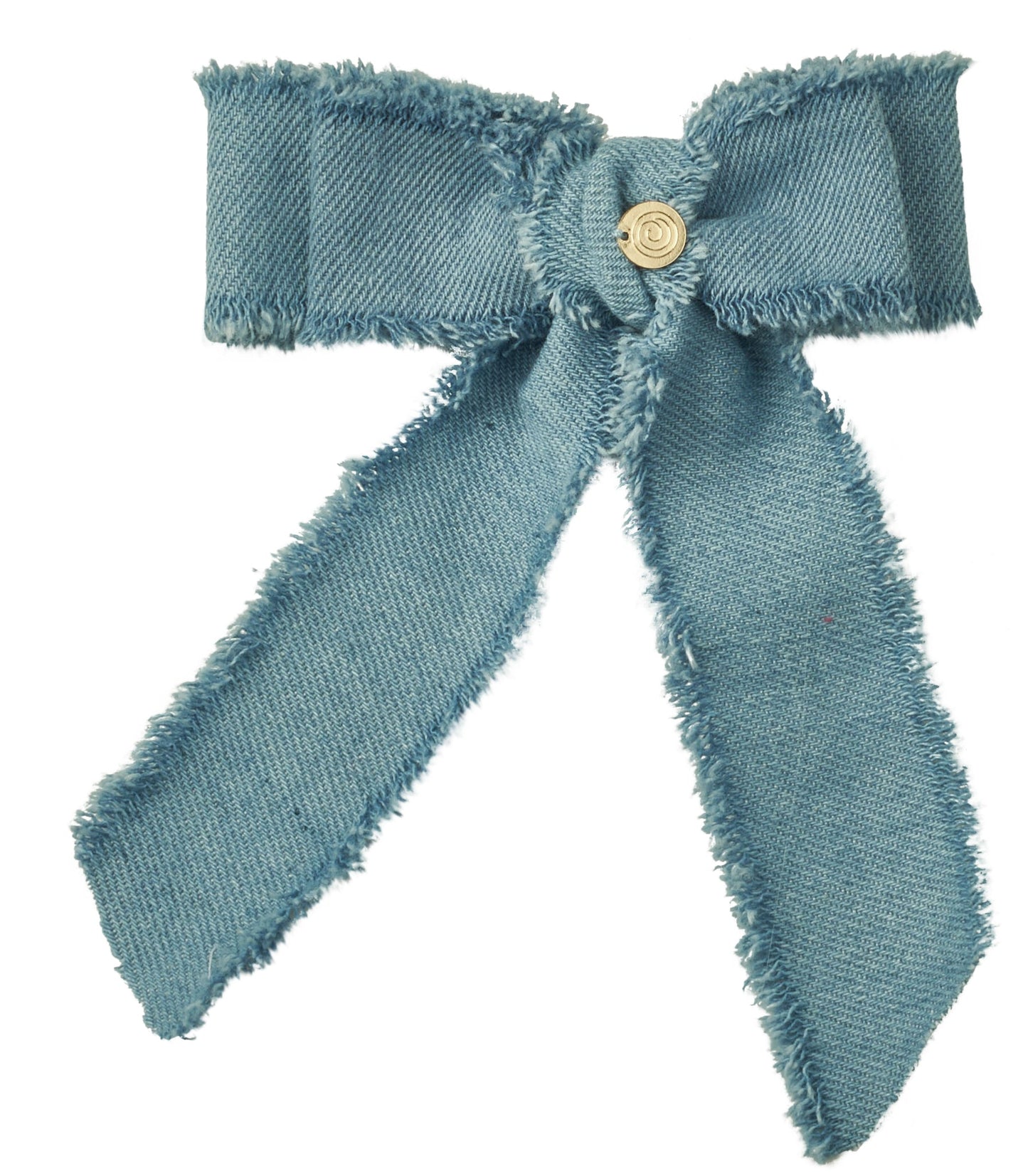 Cherie Denim Fringe Medium Clip