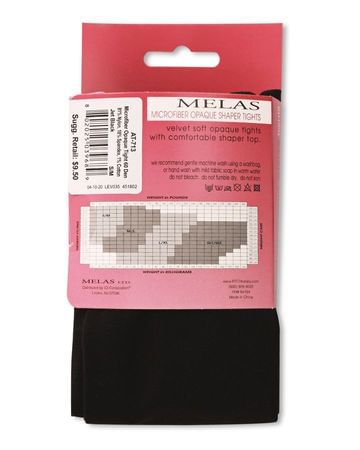 Melas Women's Opaque 60 Denier Microfiber Shaper Control Top at-713