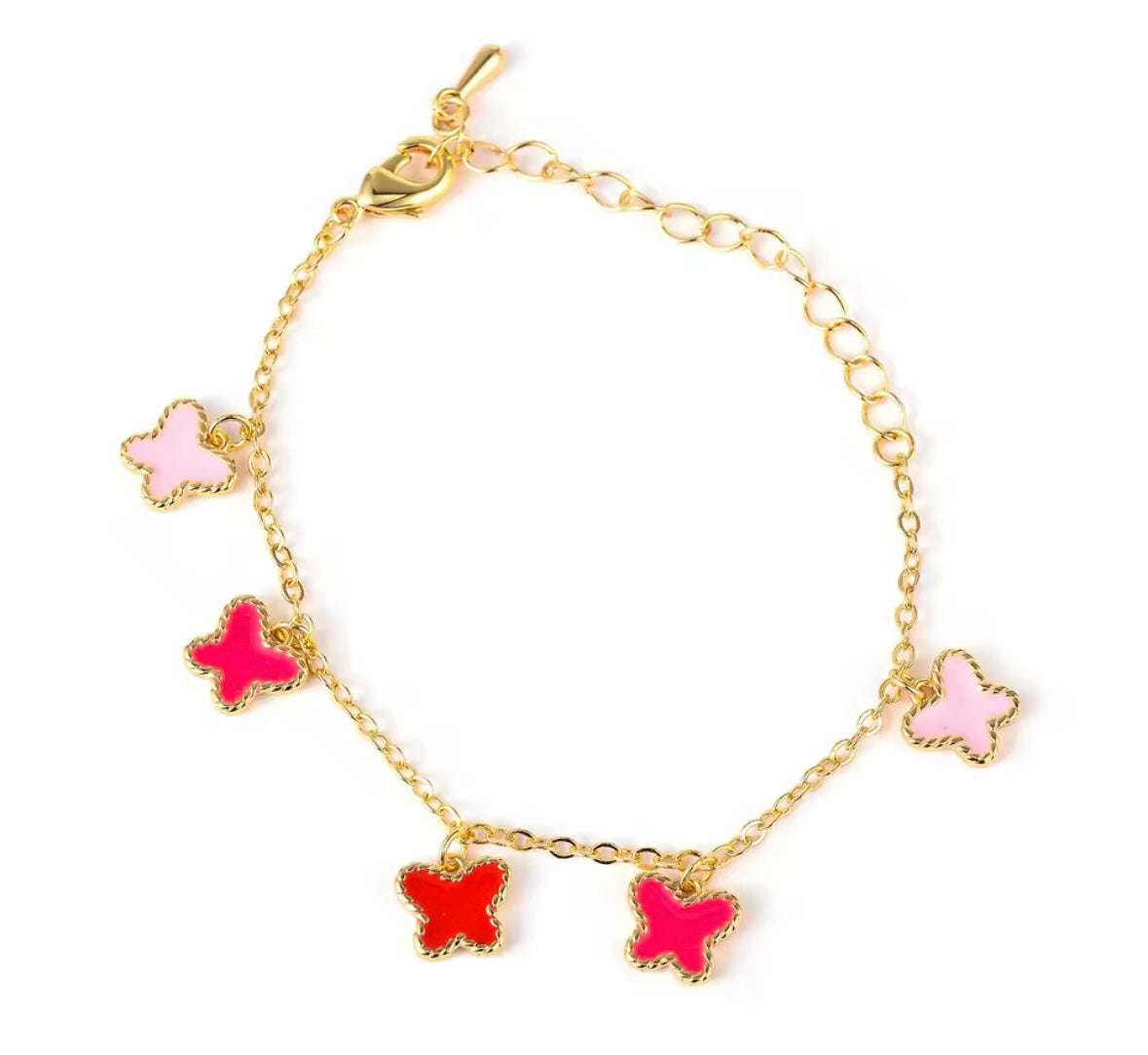 Butterfly Charm Bracelet
