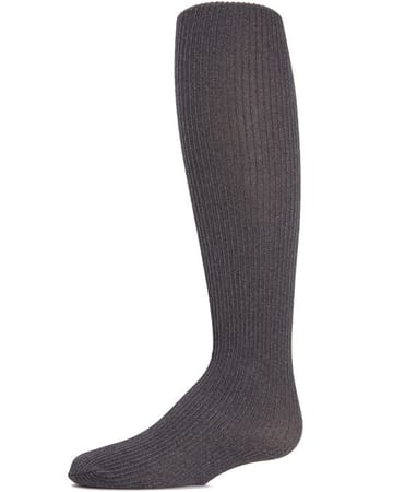 Memoi Ribbed Opaque Tights mk-209