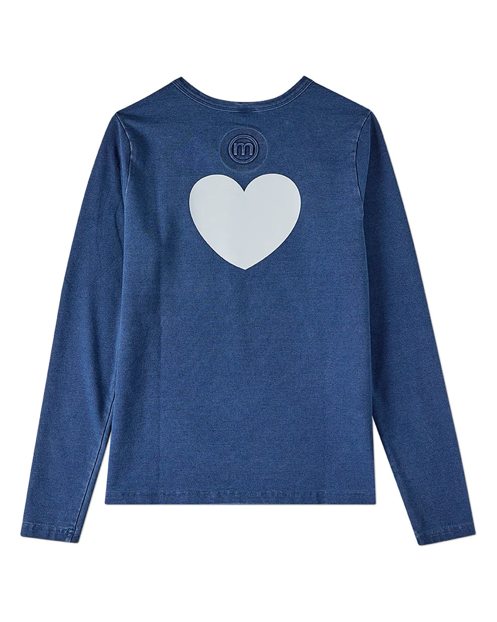 Pre Order! Memoi Denim Graphic Denim Long Sleeve T-Shirt
