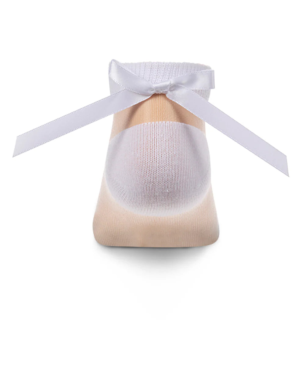 Memoi Sheer Satin Bow Anklet - MKF-6109
