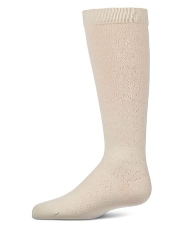 Memoi Pointelle Knee High - MKF-7239