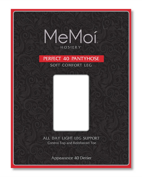 Memoi Perfect 40 Sheer Matte Light Compression Pantyhose - Ms-624