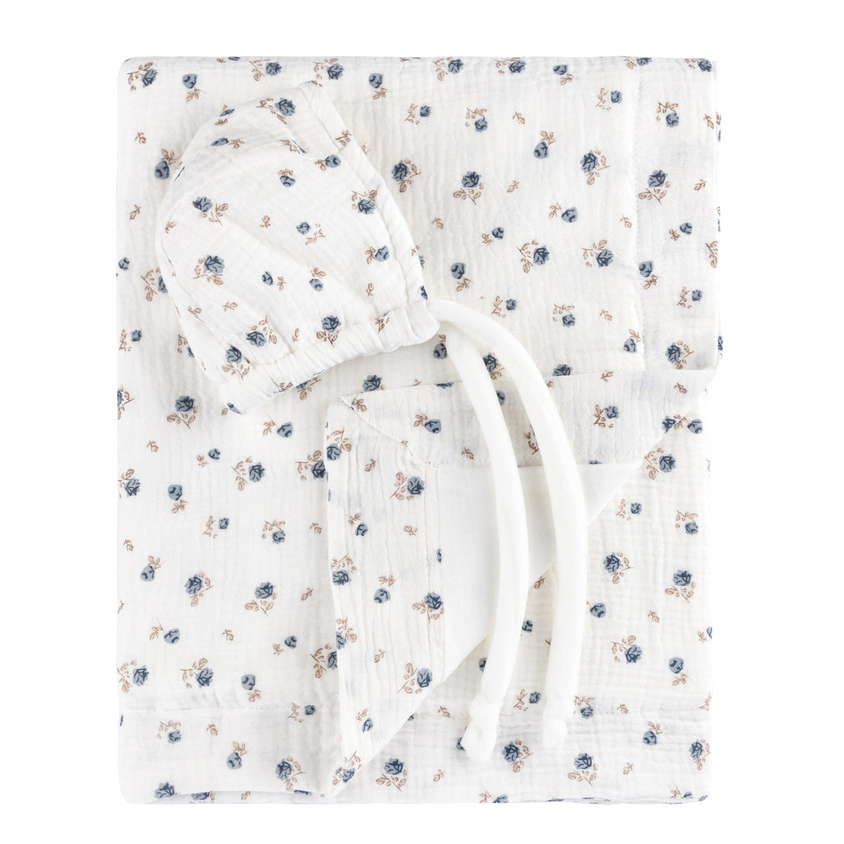 Bebe Beaute Muslin/Velour Swaddle