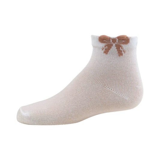 Zubii Flat Bow Ankle Sock 1022