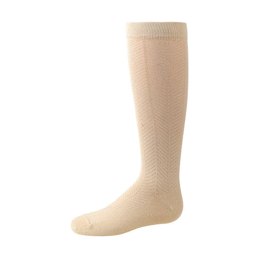 Zubii Diagonal Pattern Knee Sock 1024