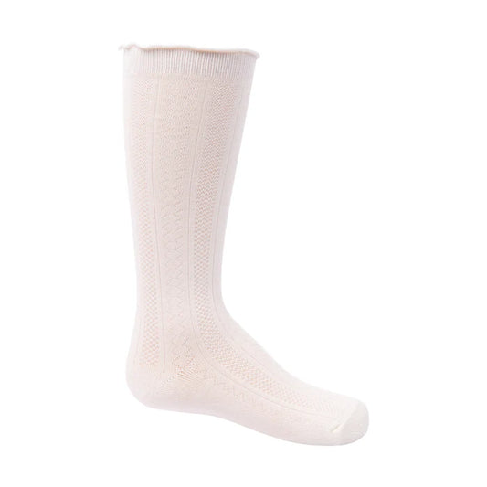 Zubii Pattern Textured Modal Knee