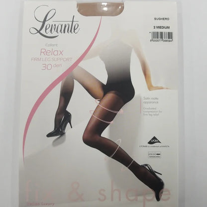 Levante Relax Firm 30 Den Satin Pantyhose