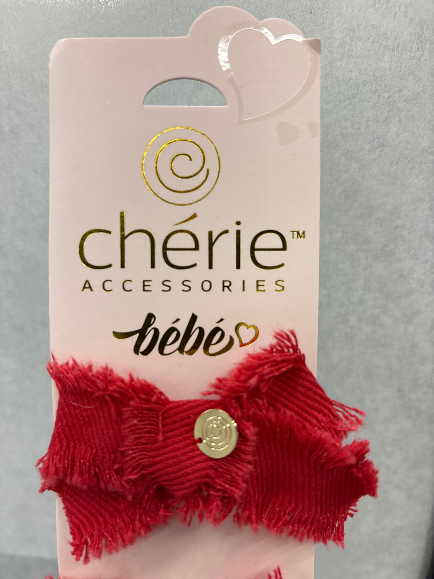 Cherie Fringe Snap Clip $3