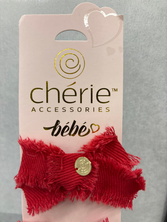 Cherie Fringe Snap Clip $3