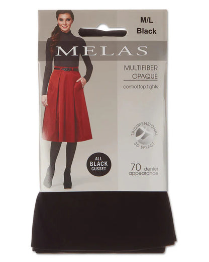Melas Multifiber Opaque Control Top Tights 70 Denier at-639