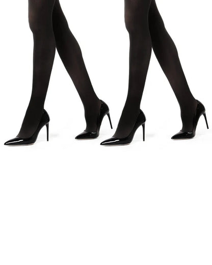 Memoi Microfiber Opaque 2PP CT Tights MO-646