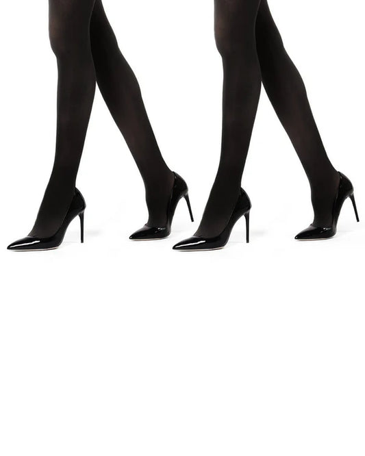 Memoi Microfiber Opaque 2PP CT Tights MO-646
