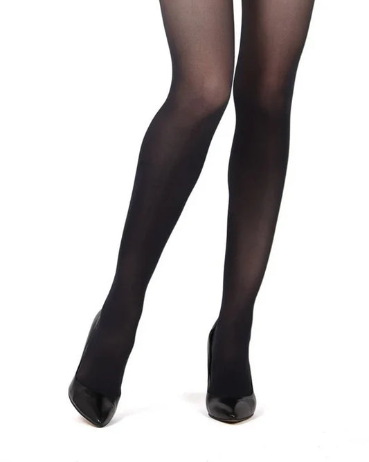 MeMoi Women's Semi-Opaque FirmFit Control Top Tights mo-840