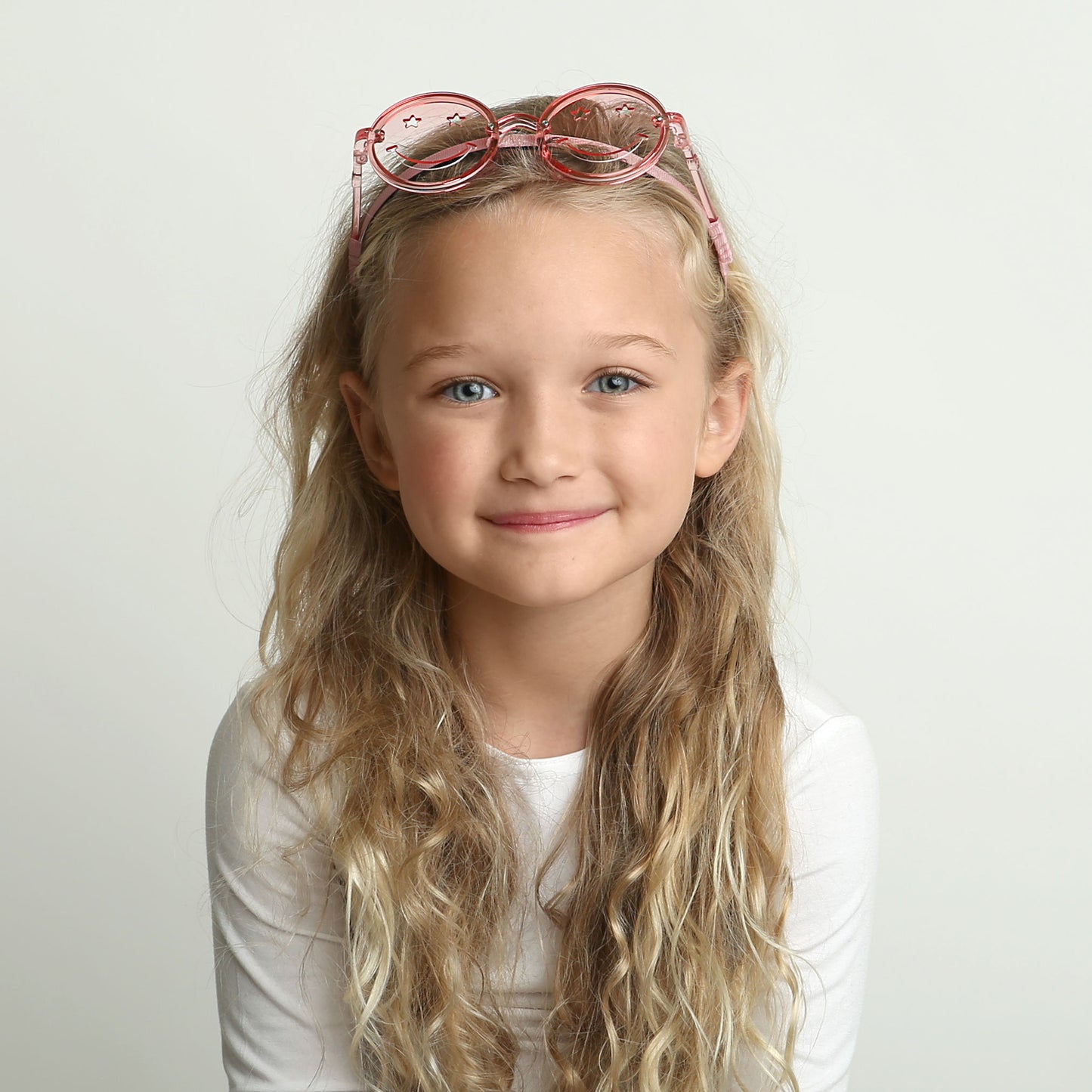 Dacee Pink smiley Sunglasses Headband