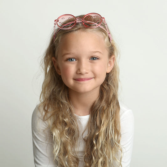 Dacee Pink smiley Sunglasses Headband