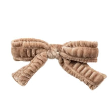 Cherie Velvet Smocking Small Bow