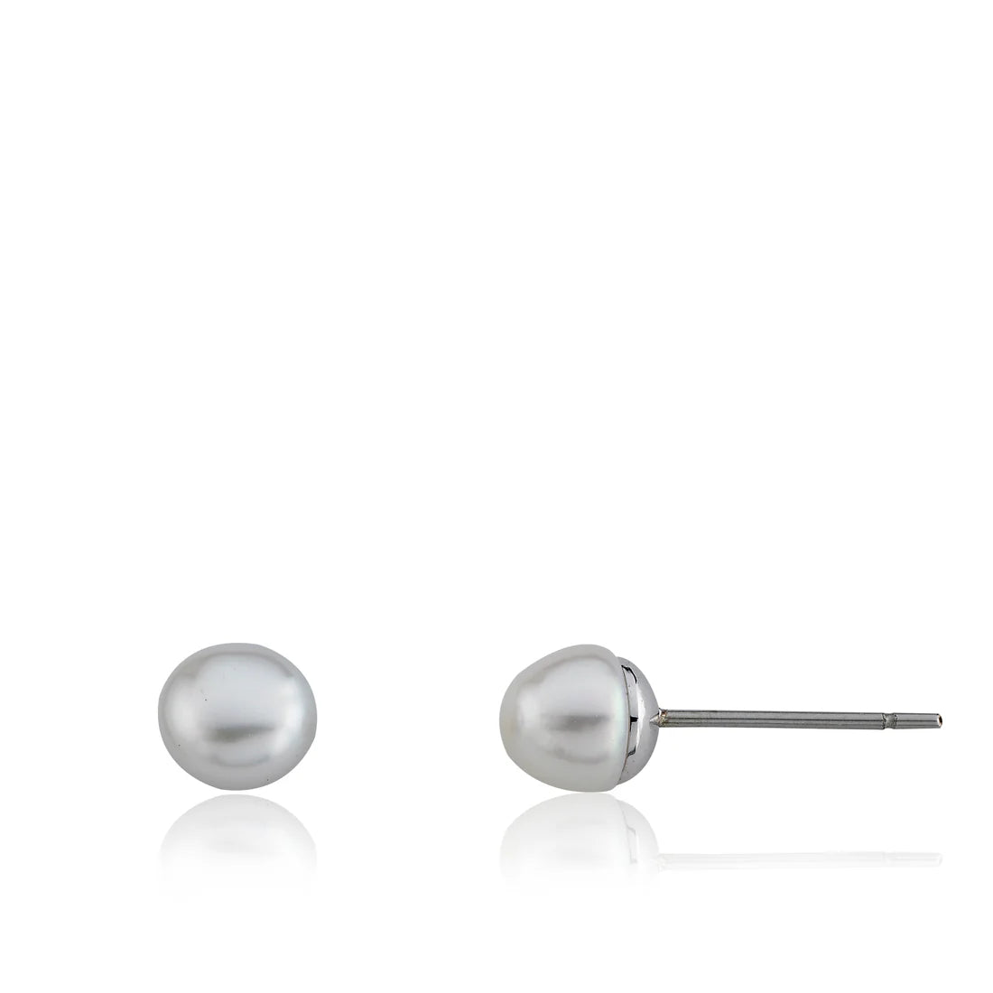 Surgical Steel Fresh Water Pearl Stud Earring