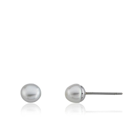Surgical Steel Fresh Water Pearl Stud Earring