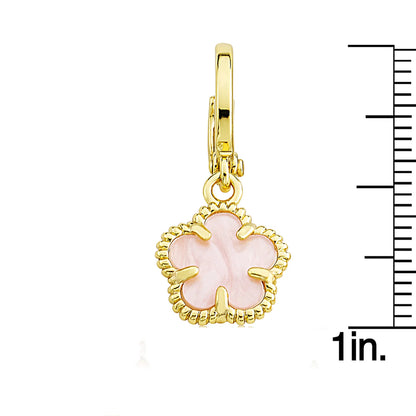 Mother of Pearl Flower Earring