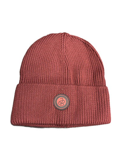 Jelly Bean Rubber Logo Knit Cuff Beanie