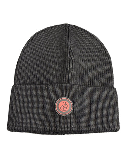 Jelly Bean Rubber Logo Knit Cuff Beanie
