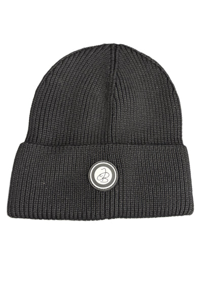 Jelly Bean Rubber Logo Knit Cuff Beanie