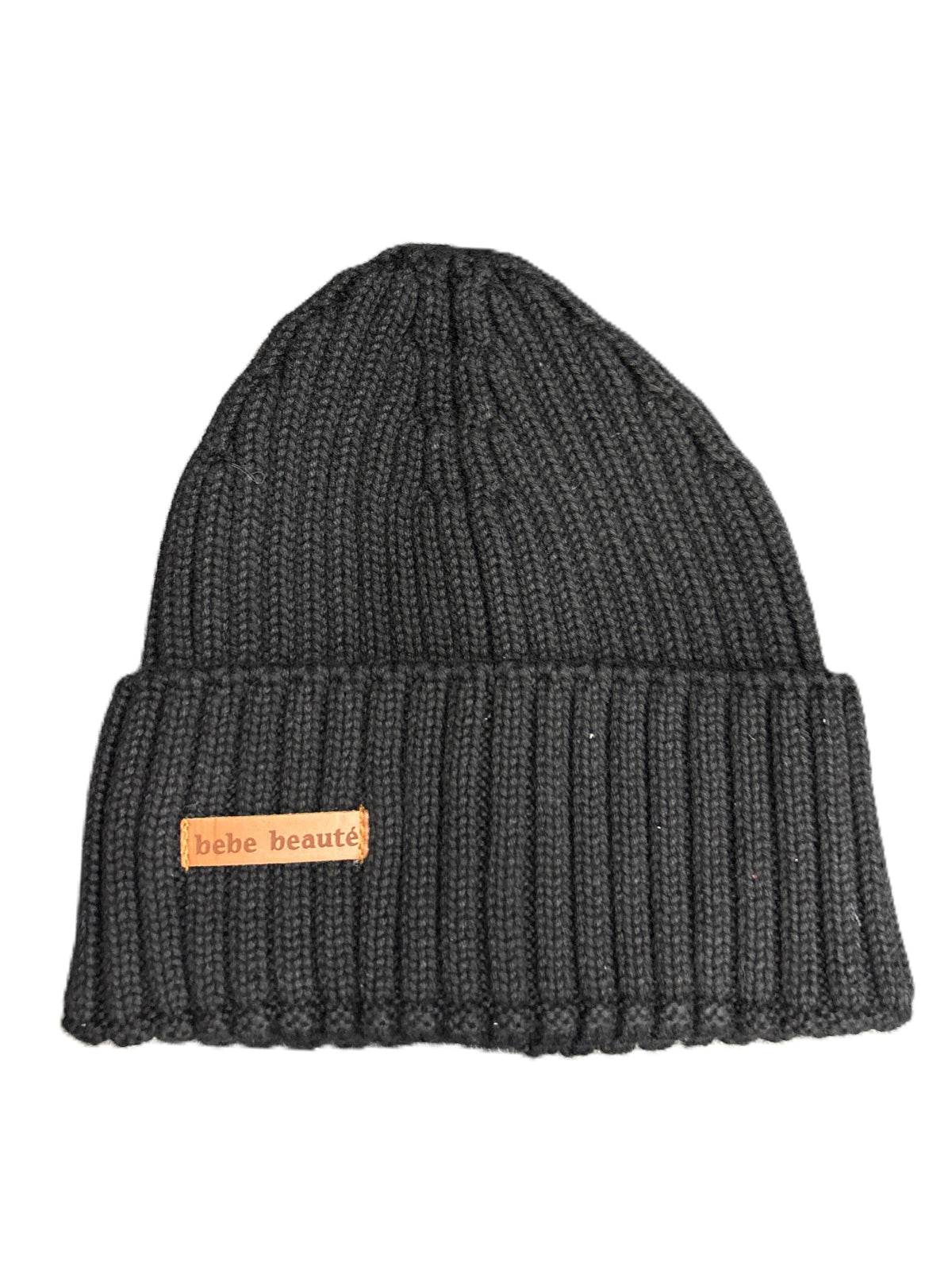 Bebe Beaute Knit Cuff Beanie