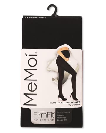 MeMoi Women's Maternity 90 Denier Opaque Shaper Tights ma-892