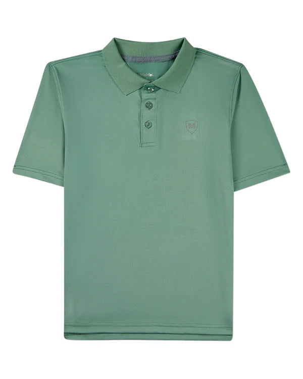 Pre order! Memoi Boys Short Sleeve Polo