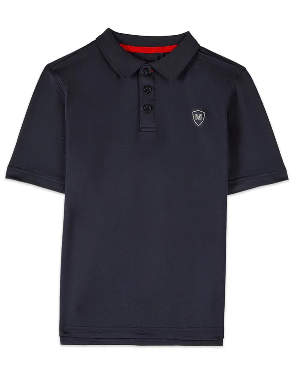Pre order! Memoi Boys Short Sleeve Polo
