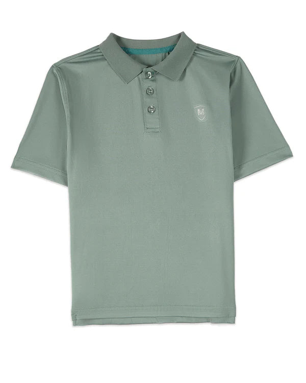 Pre order! Memoi Boys Short Sleeve Polo