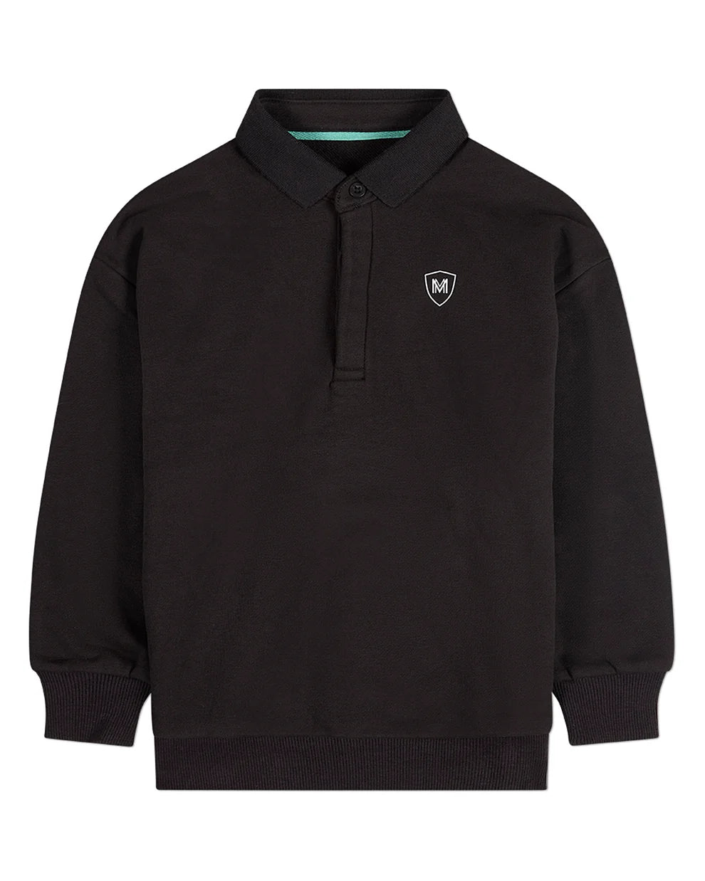 Memoi Boys Long Sleeve Polo Sweatshirt