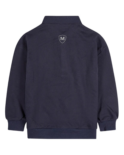Memoi Boys Long Sleeve Polo Sweatshirt