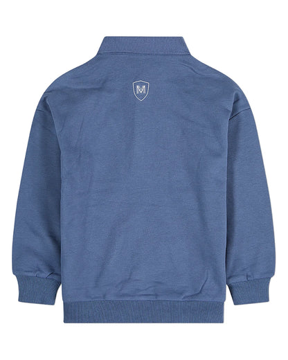 Memoi Boys Long Sleeve Polo Sweatshirt