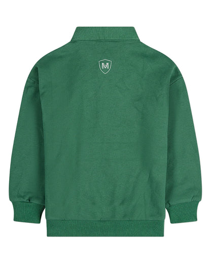 Memoi Boys Long Sleeve Polo Sweatshirt