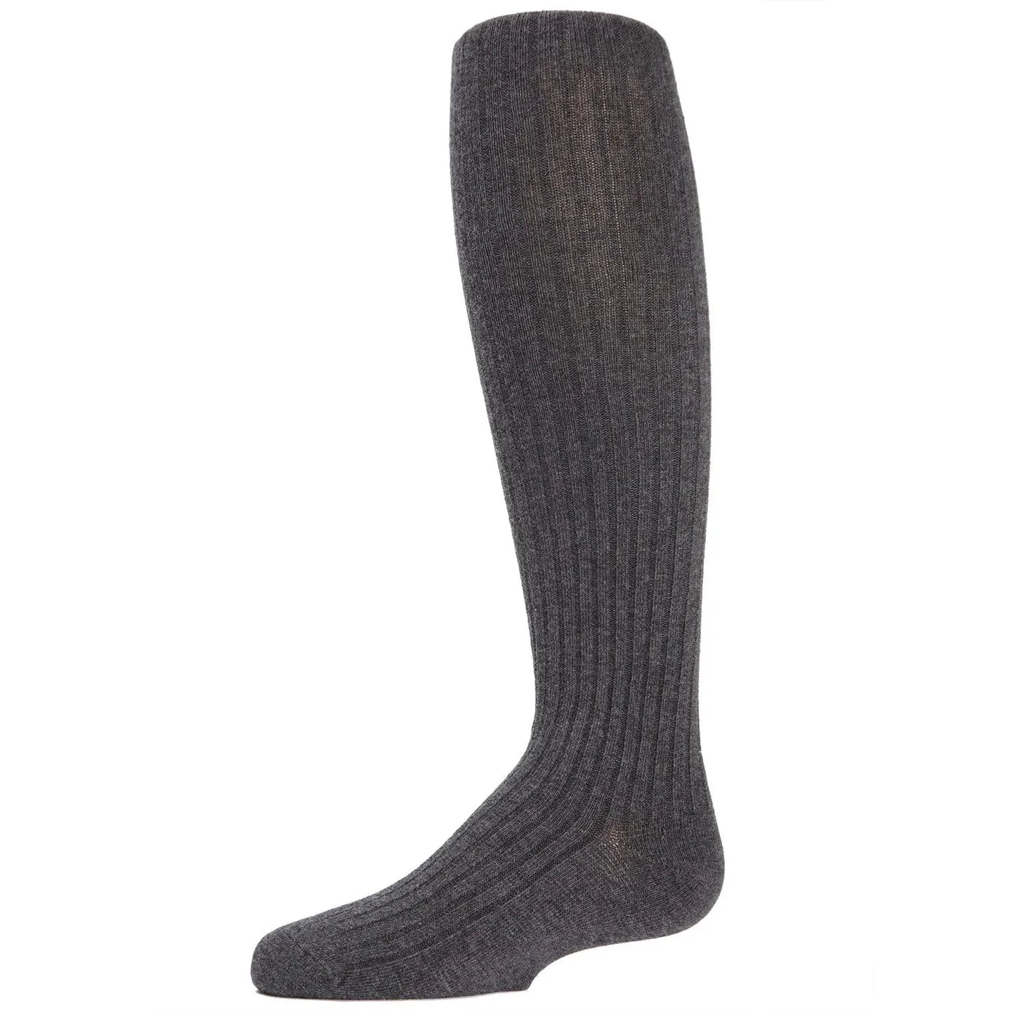 Memoi Ribbed Cotton Tights MK-302