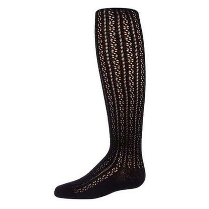 Memoi Pelerine Stitch Cotton Tights mk-330