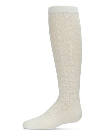 MeMoi Pelerine Cotton Blend Knee High Socks