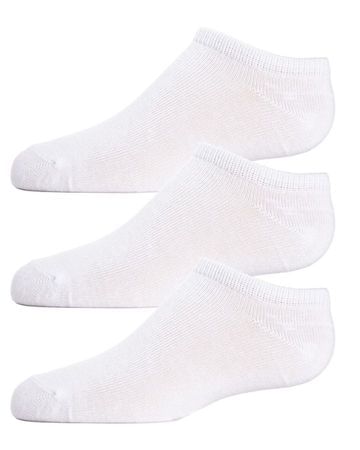 MeMoi Kids Low Cut Cotton Blend Socks 3-Pack mk-555