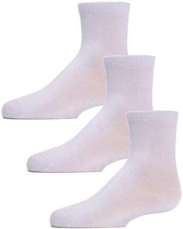MeMoi Unisex Cotton Blend Mid-Cut Socks 3-Pack mk-556