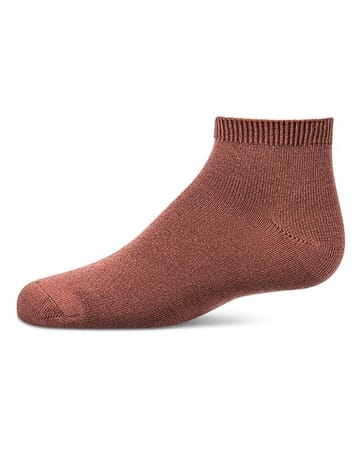 MeMoi Kids Basic Soft Bamboo-Blend Unisex Anklet Sock Basic Colors MK-6066