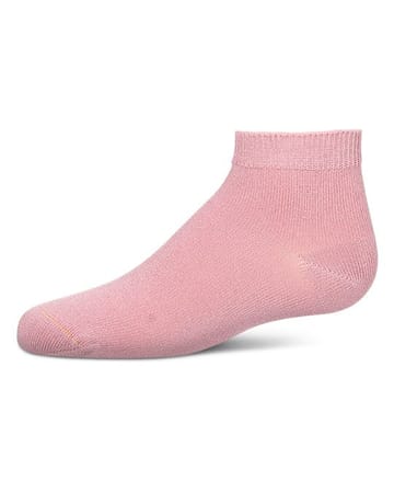 MeMoi Kids Basic Soft Bamboo-Blend Unisex Anklet Sock Basic Colors MK-6066