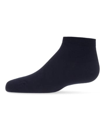 MeMoi Kids Basic Soft Bamboo-Blend Unisex Anklet Sock Basic Colors MK-6066