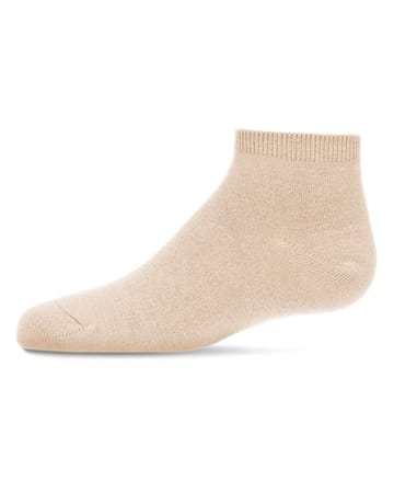 MeMoi Kids Basic Soft Bamboo-Blend Unisex Anklet Sock Basic Colors MK-6066